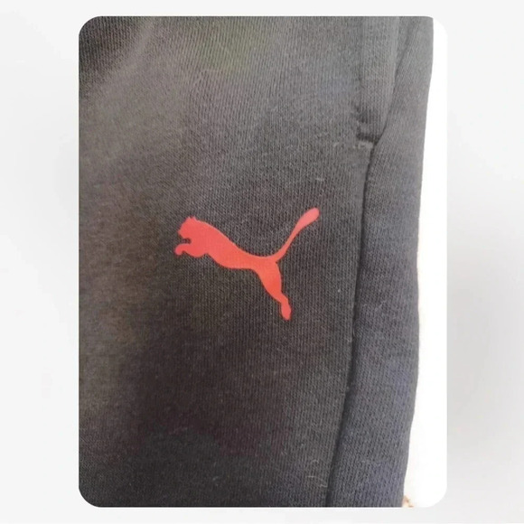 Puma Jogging  Sweat Pants Black Size Large - Picture 5 of 8